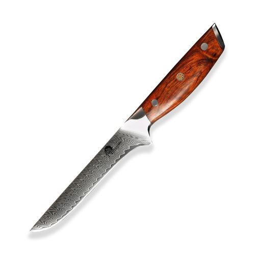 nôž vykosťovací Boning 6" (160mm) Dellinger Rose-Wood Damascus