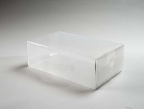 Transparentný úložný box na topánky "lodičky" Compactor M - 18 x 34 x 10 cm