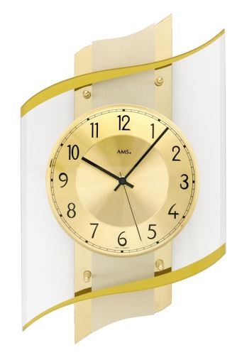 Dizajnové nástenné hodiny 5515 AMS 48cm