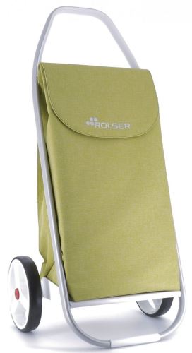 Rolser COM Tweed nákupná taška na kolieskach, žltá