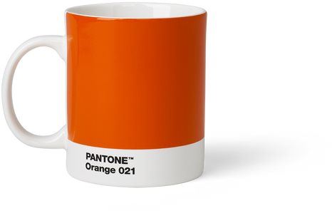 Hrnček PANTONE - Orange 021, 375 ml