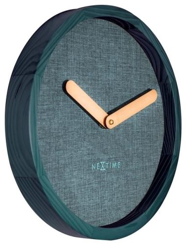 Dizajnové nástenné hodiny 3155tq Nextime Jeans Calm 30cm