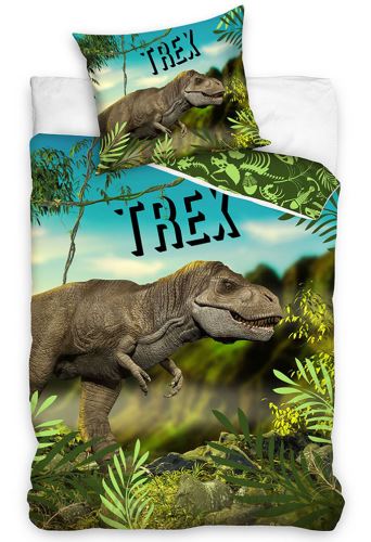 Detské obliečky T-Rex v pralese