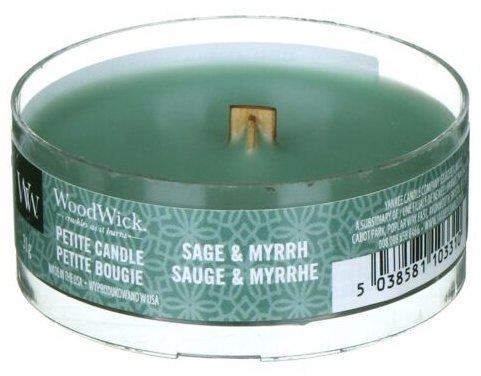 Sviečka WoodWick petite Sage & Myrrh 31 g