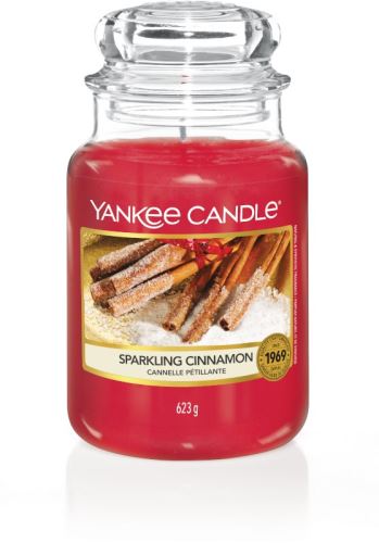 Svíčka YANKEE CANDLE Sparkling Cinnamon 623 g