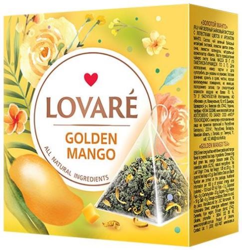 Čaj Lovaré Golden Mango (15 pyramíd)