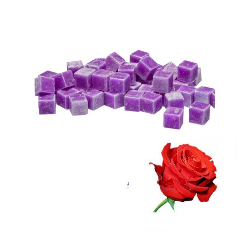 Scented cubes vonnný vosk do aromalámp - rose (ruža), 8x 23g