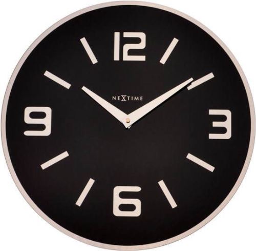 Dizajnové nástenné hodiny 8148zw Nextime Shuwan 43cm