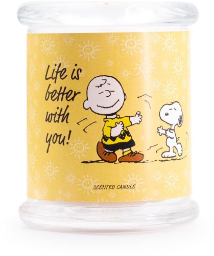 Sviečka PEANUTS Life is better with you 250 g