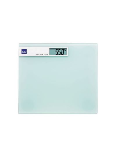 KELA KELA Osobná váha digitálna LINDA, sklenená biela do 150kg KL-21299