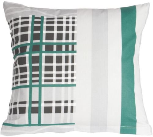 Obliečka na vankúš Bellatex Bavlnená - 40 x 40 cm - zelený patchwork