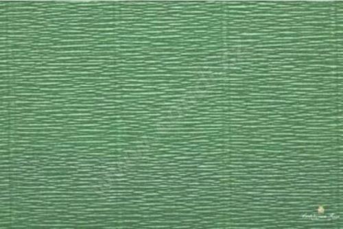 Krepový papier role 50cm x 2,5m - zelený 565