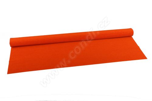 Krepový papier 90g rolka 50cm x 1,5m - 374 orange