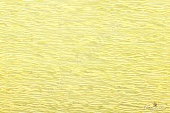 Krepový papír role 50cm x 2,5m - žlutá 574