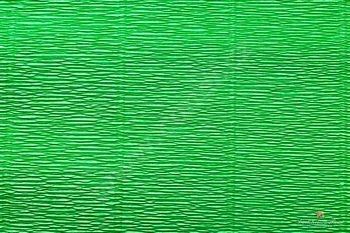 Krepový papír role 50cm x 2,5m - zelená 563