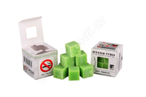 Vonný vosk Scented cubes - anti tabacco, 8ks vonných kociek
