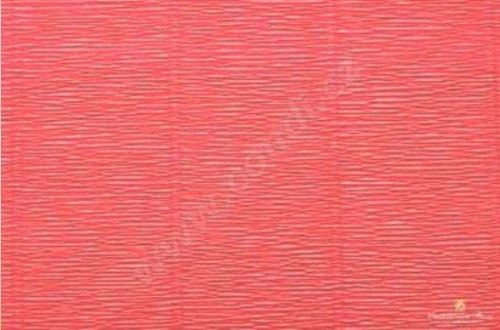 Krepový papier role 50cm x 2,5m - červený 17A6